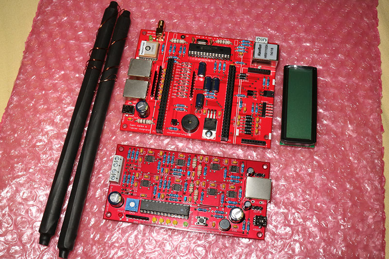 Picture: Printed circuit boards and antennas