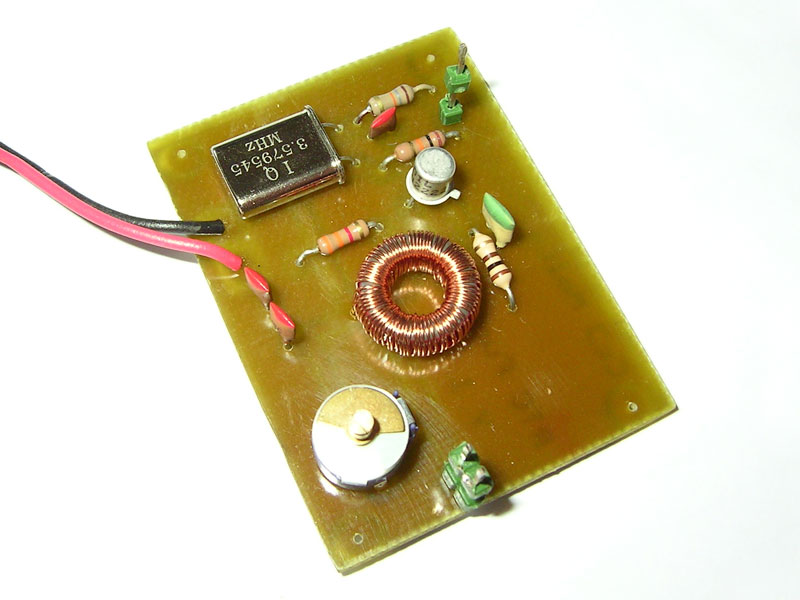 Picture: Transmitter board