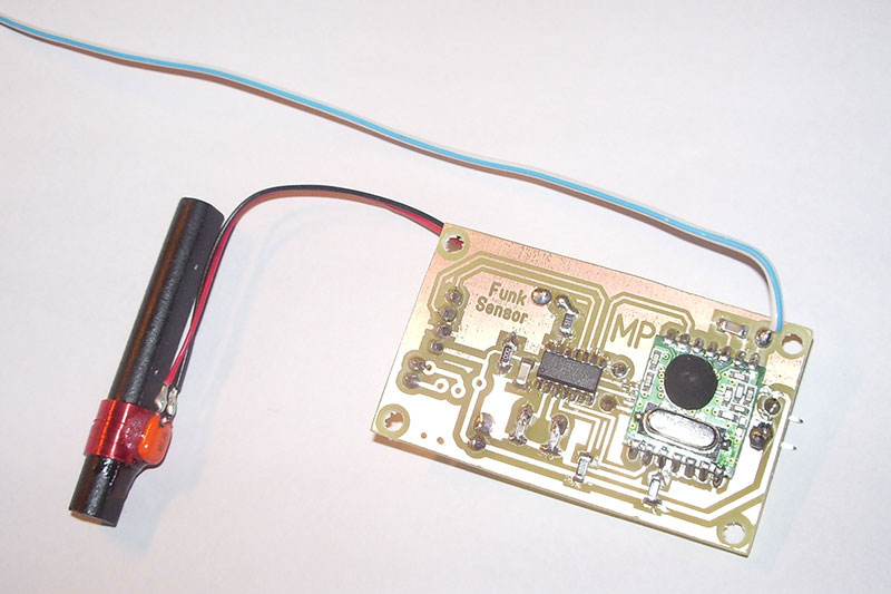 Picture: Prototype of the outdoor sensor