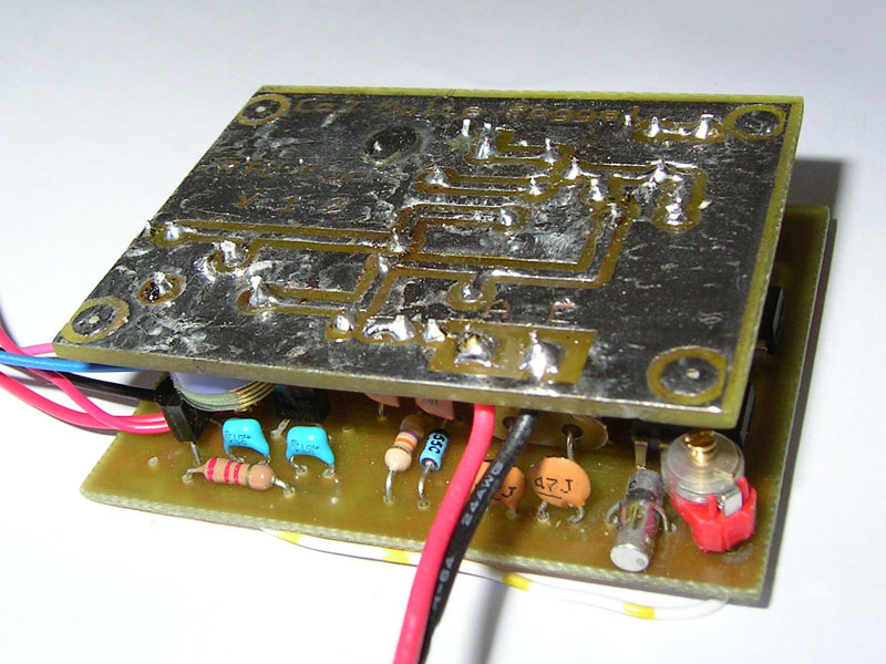 Picture: Transmitter board and controller