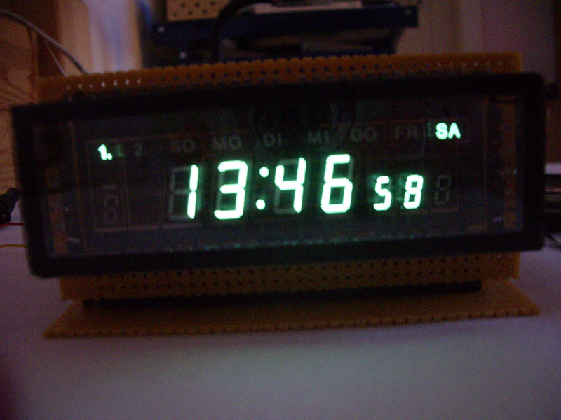 Picture: Time display