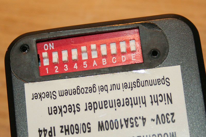Picture: Dip switch